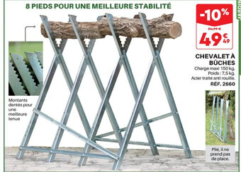Shopix Chevalet Á Buches offre