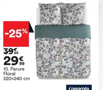 BUT Parure Floral 220x240 cm offre