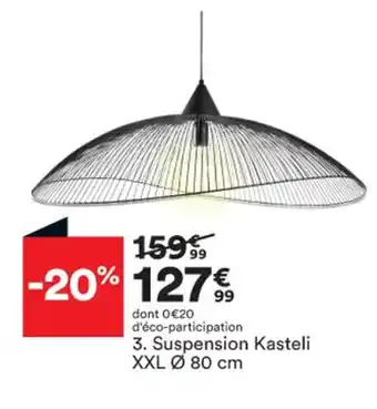 BUT Suspension Kasteli XXL Ø 80 cm offre