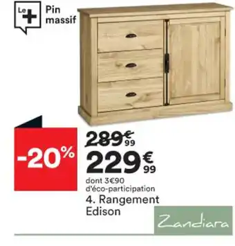 BUT Rangement edison offre