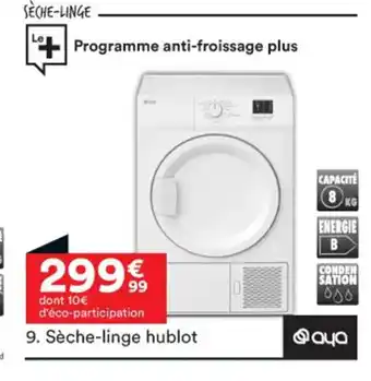 BUT Sèche-Linge Hublot offre