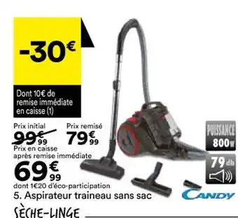 BUT Aspiratenuer Traineau Sans Sac offre