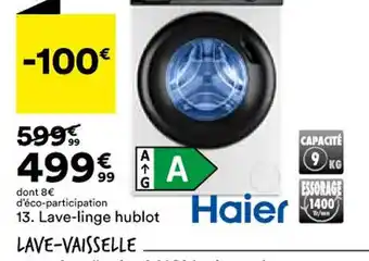 BUT Lave-Linge Hublot offre