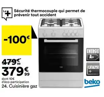 BUT Cuisinière Gaz offre