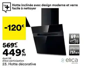 BUT Hotte Décorative offre