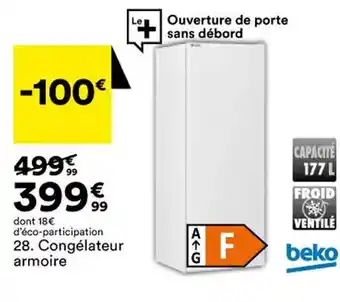 BUT Congélateur Armoire offre