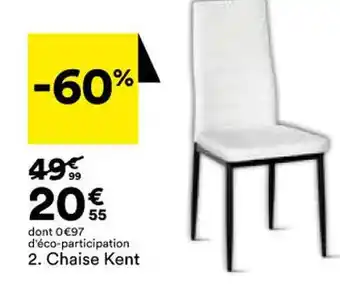 BUT Chaise Kent offre