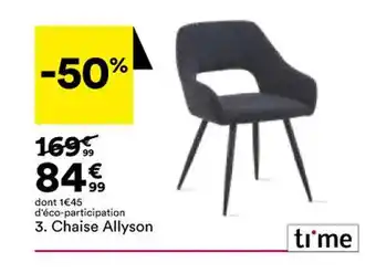 BUT Chaise Allyson offre