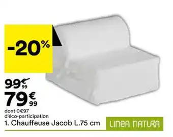 Chauffeuse Jacob L.75 cm