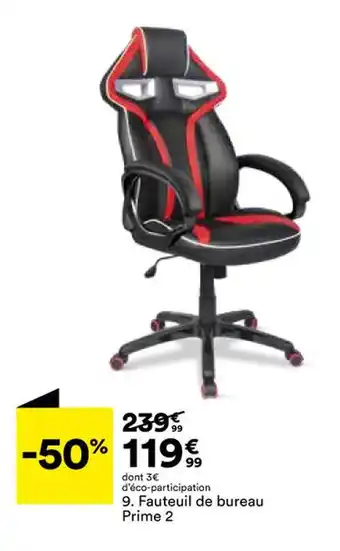BUT Fauteuil De Bureau Prime 2 offre