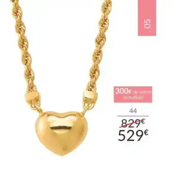 Auchan Collier or 750 Millièmes offre