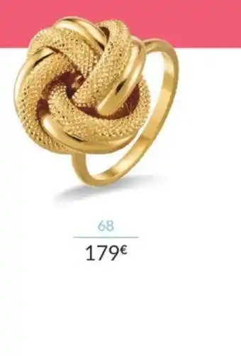 Auchan Bague Or 375 millièmes offre