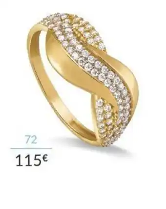 Auchan Bague or 375 Millièmes offre