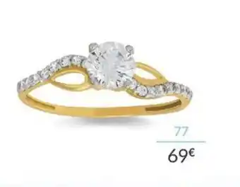 Auchan Bague or 375 Millièmes offre