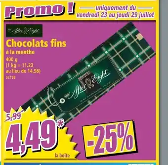 Norma Chocolats Fins offre