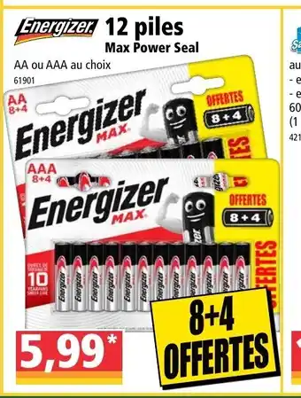 Norma 12 Piles offre