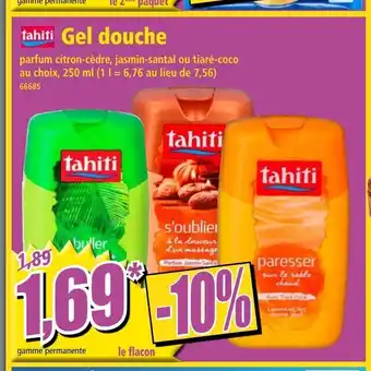 Norma Gel Douche offre