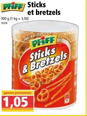 Norma Sticks Et Bretzels offre