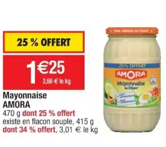 Cora x Carrefour Mayonnaise offre
