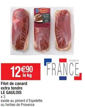 Cora x Carrefour Filet De Canard offre