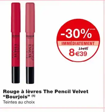 Monoprix Rouge à lèvres The Pencil Velvet offre
