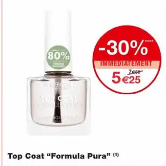 Monoprix Top Coat Formula Pura offre
