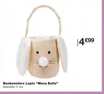 Monoprix Bonbonnière Lapin Mesa Bella offre