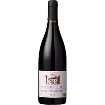 E.Leclerc Le petit manarrin bio, 2020 - côtes du rhône villages plan de dieu aop - rouge - 75 cl offre