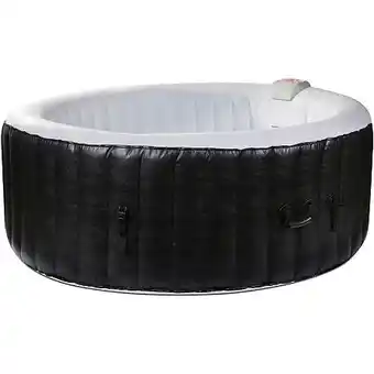 E.Leclerc Spa gonflable 6 personnes rond ospazia- jusqu’à 40°c - prêt en 5 minutes - couverture et filtre inclus offre