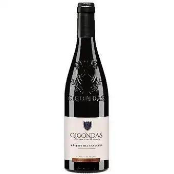 E.Leclerc Réserve des capucins, 2019 - gigondas aop - rouge - 75 cl offre