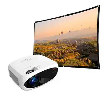 E.Leclerc Vidéoprojecteur picasso | wifi | 9000 lumens | 1920x1080 | écran 100" offre