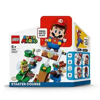 E.Leclerc Lego® super mario - pack de démarrage les aventures de mario - 71360 offre