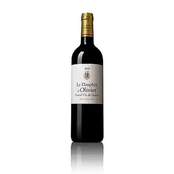 E.Leclerc Le dauphin d'olivier, 2018 - pessac-léognan aop - rouge - 75 cl offre