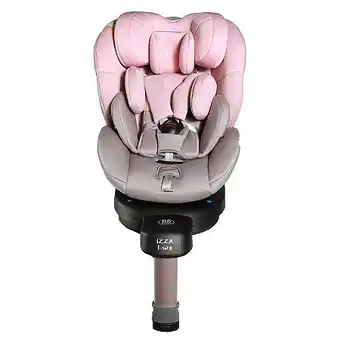 E.Leclerc Izza siège-auto pivotant 360° 0-22 kg jambe de force isofix i-size 40-105 cm rose sans canopy offre
