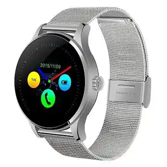 E.Leclerc Smartwatch android et iphone ios montre connectée 1,22' cardio podomètre argent yonis offre