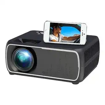 E.Leclerc Mini vidéoprojecteur led 2200 lumens wifi miracast airplay hdmi usb yonis offre
