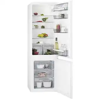 E.Leclerc Réfrigérateur combiné intégrable à glissière 268l f - scb618f3ls - aeg offre