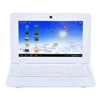 E.Leclerc Mini pc android 4.4 netbook ultra portable 10 pouces wifi 12go blanc offre