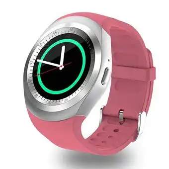 E.Leclerc Montre connectée android ios bracelet sport nano sim podomètre sommeil rose yonis offre