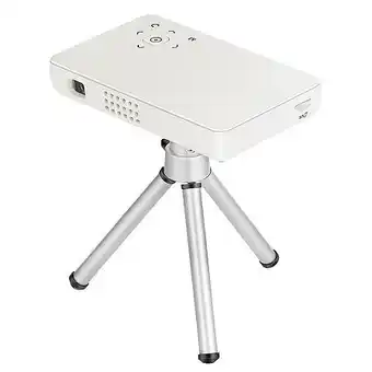 E.Leclerc Mini vidéoprojecteur portable android 1500 lumens pico projecteur wifi yonis offre
