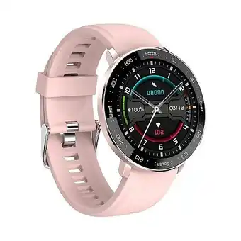 E.Leclerc Montre connectée femme étanche écran ips 1.3 pouce smartwatch cardio rose yonis offre