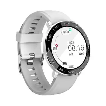 E.Leclerc Montre connectée femme étanche écran ips 1.3 pouce smartwatch cardio- argent yonis offre