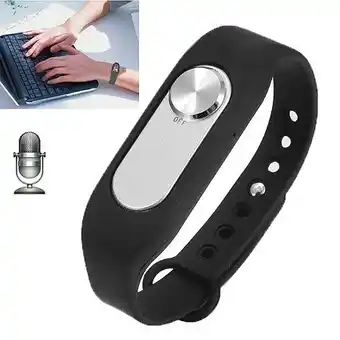 E.Leclerc Micro espion enregistreur haute qualité silicone ajustable wav 16go 128kbps noir yonis offre