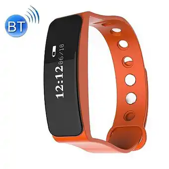 E.Leclerc Bracelet connecté sport ios android montre écran oled ip66 tracking orange yonis offre