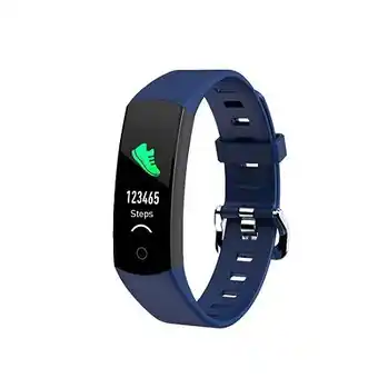 E.Leclerc Bracelet connecté smartwatch bluetooth oled étanche podomètre android ios bleu yonis offre