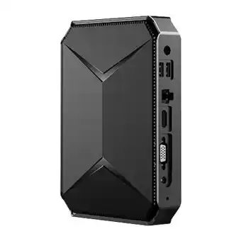 E.Leclerc Mini pc windows linux ordinateur double os barebone quad-core 2.4 ghz noir +sd 8go yonis offre