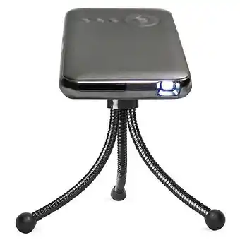 E.Leclerc Mini projecteur android ios vidéoprojecteur connecté wifi 5 ghz led hdmi gris +sd 16go yonis offre