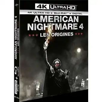 E.Leclerc American nightmare 4 : les origines offre