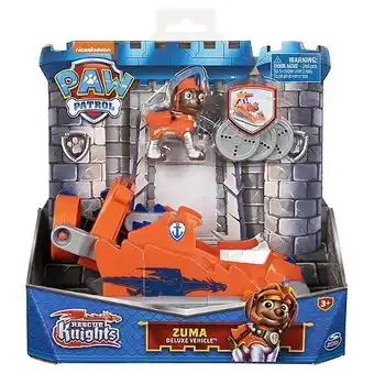E.Leclerc Vehicule + figurine zuma rescue knights la pat' patrouille - la pat' patrouille offre