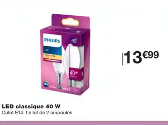 Monoprix LED classique 40 W offre